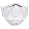Caixa de 20 unitats. Mascareta autofiltrant plegable amb vàlvula FFP3 NR D FMP3S.