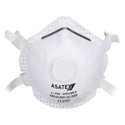 Caja de 5 unidades. Mascarilla autofiltrante moldeada con válvula FFP3 NR D P3V.