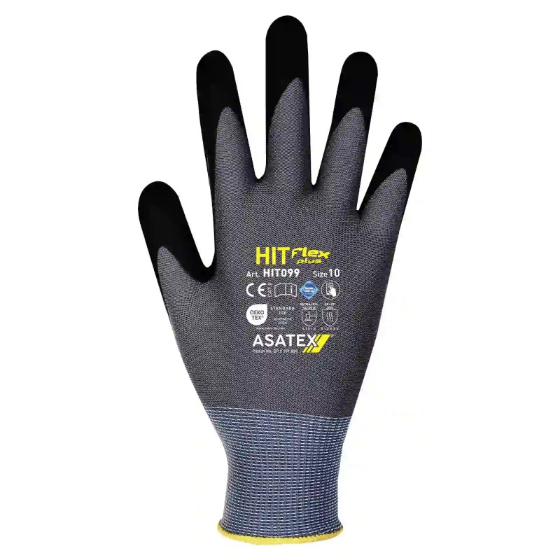 Pack de 12 parells de guants de nitril foam HIT099
