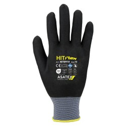 Pack de 12 pares de guantes HITFlex Guante nitrilo foam impermeable HIT091V
